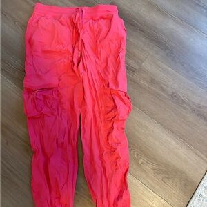Lululemon bright Pink Jogger Pants
